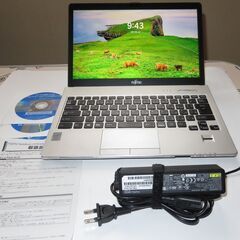 ☆美品 富士通 Fujitsu Corei5 ノートPC LIFEBOOK 13.3型ワイド液晶