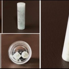 ☆おまとめ売り☆ 翡翠 5個セット（ケース入りで１個）原石　パワ...