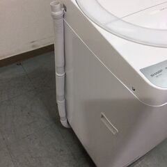 JT8286【SHARP/シャープ 7.0㎏洗濯機】美品 2022年製 ES-T714 家電 洗濯 簡易乾燥付の画像