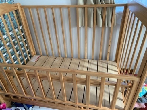 カトージ　ベビーベッド　ハイタイプ