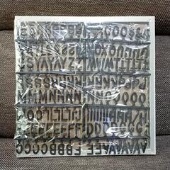 ダイソー　レターボード 正方形の画像