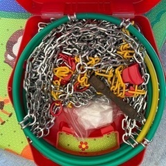 未使用品　タイヤチェーン　雪道　冬　滑り止め　スノーチェーンの画像