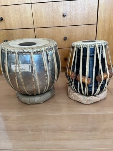 タブラ、バーヤセット　インド民族楽器