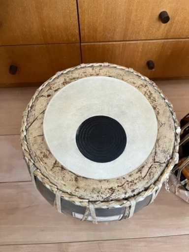 タブラ、バーヤセット　インド民族楽器