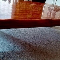 一枚板座卓ローテーブル (Nico) 岩見沢のテーブル《座卓、ローテーブル