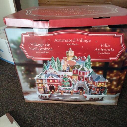コストコ　クリスマス　アニメイテッドビレッジウィズミュージック　costco コストコ クリスマス アニメイテッドビレッジウィズミュージック