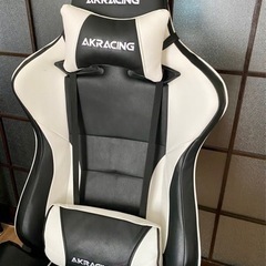 AKRacing ゲーミングチェア Pro-X Nitro V2 WHITE 白