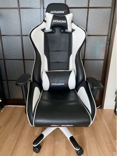 AKRacing ゲーミングチェア Pro-X Nitro V2 WHITE 白