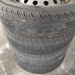 タイヤホイールセットJOB RY52145R12 6PR LT