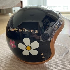 【お取引中】ヘルメット　花柄