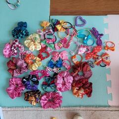 髪飾り　シュシュなど