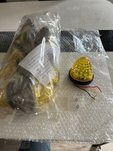 バスマーカー　LED16連イエロー光