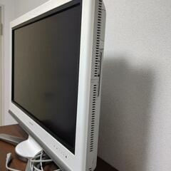 【電源投入不可】SHARP LC-32D10 32型 リモコン無し 2007年製の画像