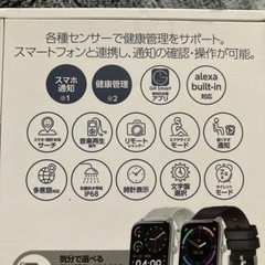 スマートウォッチ GREEN HOUSE GH-SMWA-SVの画像