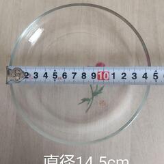 ガラス皿 ６枚組 14.5cm（￥１００）の画像