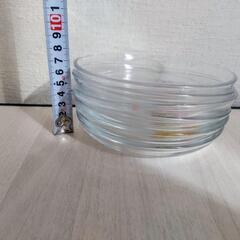 ガラス皿 ６枚組 14.5cm（￥１００）の画像