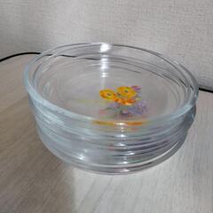 ガラス皿 ６枚組 14.5cm（￥１００）の画像