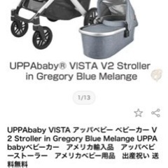 【2/24まで取引可能な方優先】　アメリカブランド　高級人気ベビーカー　アッパベビーの画像