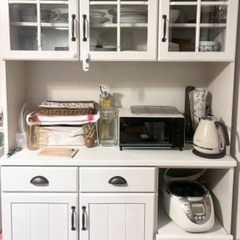 ニトリ キッチンボード 食器棚 ホワイト