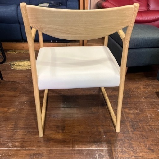 2/22値下げしました！?北欧風?コトブキ家具 ダイニングチェア?天然木?ゆったり? NO.616