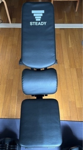 steady ダンベル　ベンチ　トレーニング　筋トレ