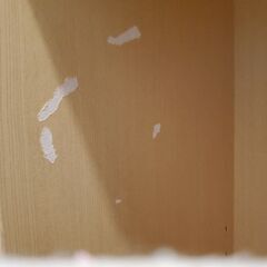 値下げ　イオンの学習机シリーズの本棚の画像