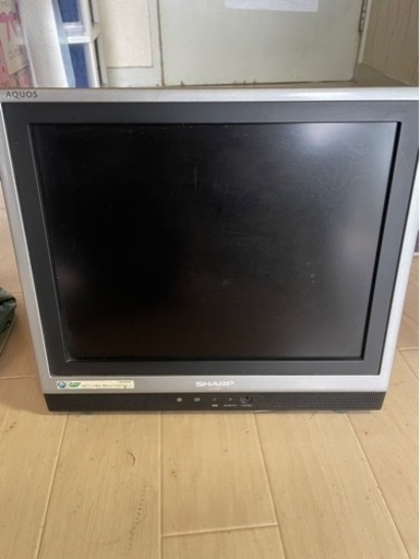 短期間出品‼︎本日19時迄‼︎AQUOS液晶テレビ13インチ