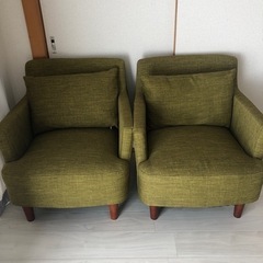 引取先決まりました　1人掛けソファー