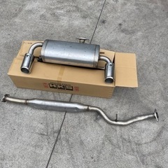 納車外し　スバル純正　マフラー　BRZ 
