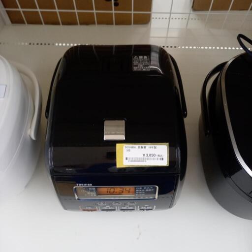 ★ジモティ割あり★ TOSHIBA 炊飯器　三合炊き  １８年製 動作確認／クリーニング済み OJ3552