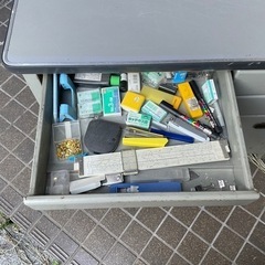 オフィスデスク　2台　昭和　レトロの画像