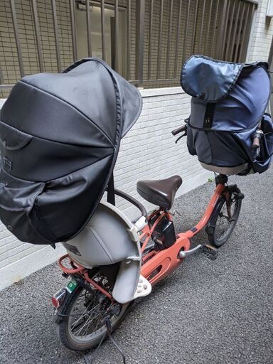 2019年モデル BE-ELFD03 20インチ 電動アシスト自転車 ギュット・クルーム + レインカバー付
