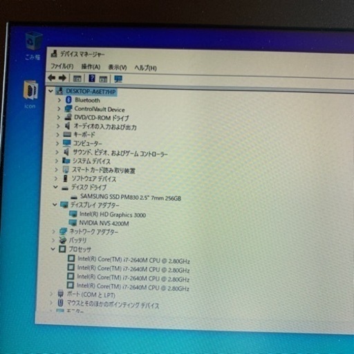 特価！レア！GPU搭載！Dell latitude E6420改➂ SSD240G AutoCadLT
