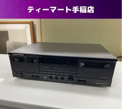 Marantz カセットデッキ SD515DXF オーディオ機器 マランツ 通電のみ確認済み ジャンク扱い品 札幌市手稲区