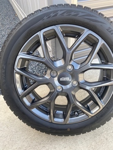 取り引き終了　　無限アルミホイールスタッドレスセット