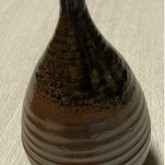 丹波立杭焼　花瓶　木箱入り