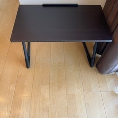 折りたたみテーブル（LOWYA ロウヤ ミーティングテーブル 折りたたみテーブル ロータイプ）の画像