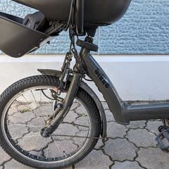前後子乗せ電動自転車 ブリヂストン bikkeの画像