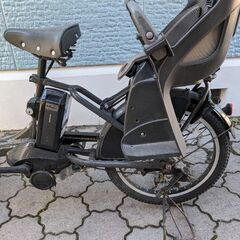 前後子乗せ電動自転車 ブリヂストン bikkeの画像