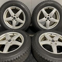 タイヤ走行短め【DUNLOP WINTER MAXX SJ8 225/65R17】スタッドレス【SIBILLA TZ 17インチ 7J5HPCD114.3+48】19年製 CX-5/CX-8等　(MTK511)クレジットカード QRコード決済可能