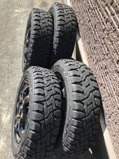 マッドクロスグレイス14インチホイール＆タイヤ4本セット