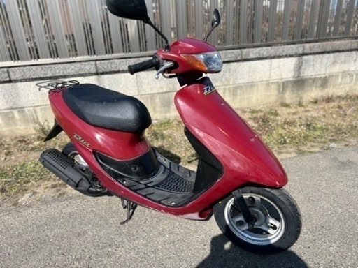 ディオ快速2スト☆前後タイヤ・バッテリー・シート・プラグなど新品交換^_^他にも色々整備で快調！！50cc原付スクーター☆