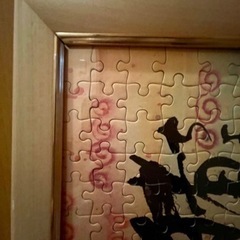 ジグソーパズル　フレームの画像