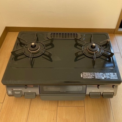 リンナイ　LPガス専用　ガスコンロ　2口