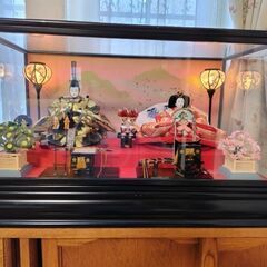 お雛様 久月（ケース入り、オルゴール付き）