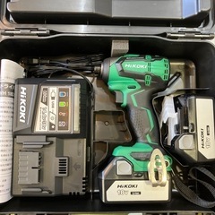 HIKOKI コードレスインパクトドライバー　たぶん未使用