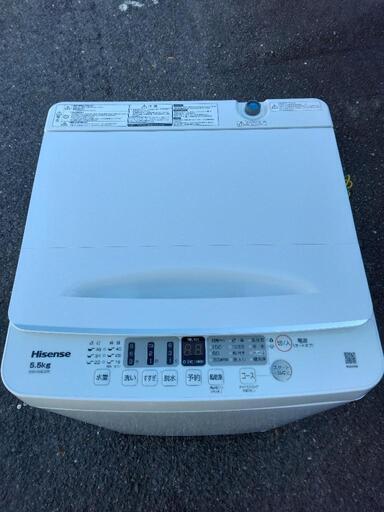 Hisense 5.5kg HW-55E2W 中古