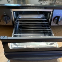 リンナイ都市ガス用コンロ　魚焼き未使用　取説ありの画像
