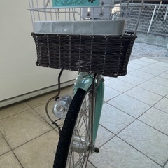小学生　女の子　自転車22インチの画像
