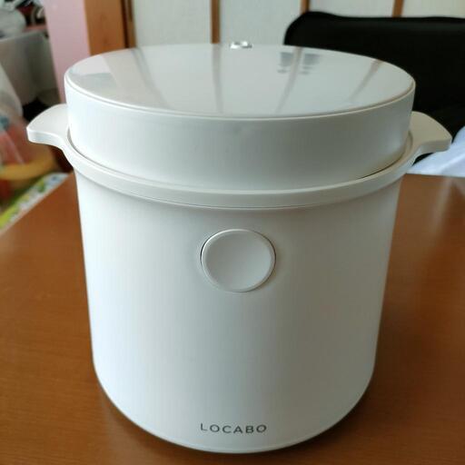 ＬＯＣＡＢＯ 糖質カット炊飯器　JM-C20-W